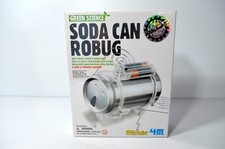 Robot Soda Can Robug Green Science Kidz Labs New Sealed Educational Robotic