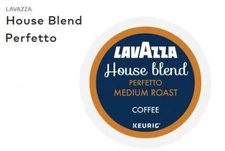 🆕☕ Lavazza House Belnd Perfetto Coffee Keurig K-cups - Medium Roast