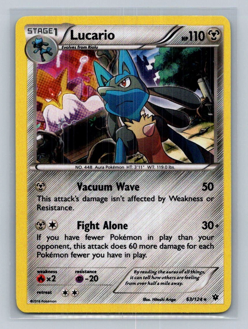 Lucario Holo Pokémon TCG Individual Collectible Card Game Cards for sale
