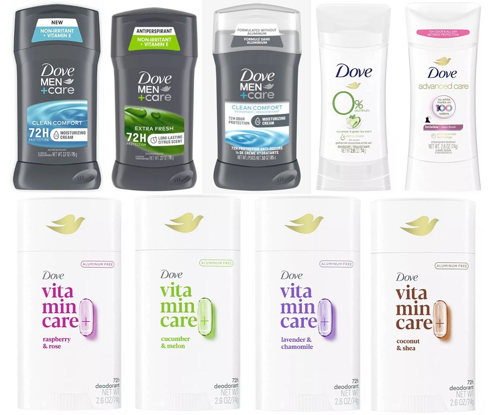 Dove Deodorant MEN+CARE/ VITAMIN CARE/ ADVANCED CARE WOMEN (YOU PICK)