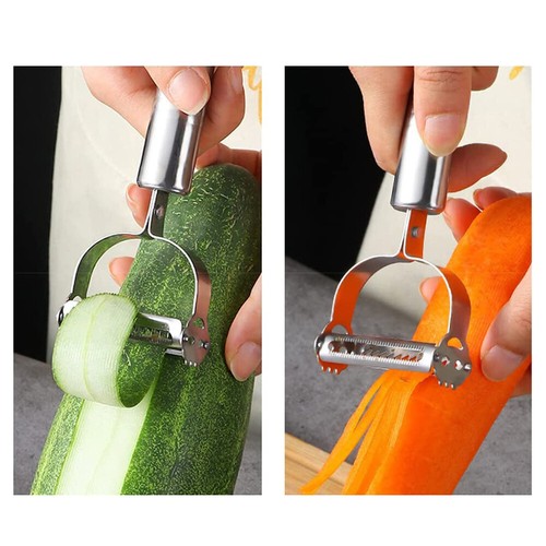 3 Pack Vegetable Peeler Stainless Steel Vegetable Planer Vegetable Shredder - Picture 4 of 7