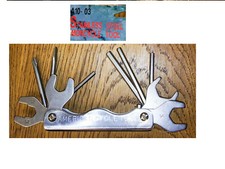 AMERICAN CYCLE Set richiubile viaggio CACCIAVITI chiavi FISSE BRUGOLA POLLICI