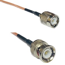 RG316 TNC MALE to BNC MALE RF Cable Rapid-SHIP LOT