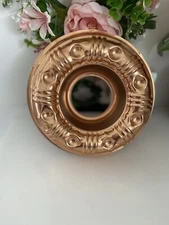 Vintage Mid Century Mirro USA 3 1/2 Cup Gelatin Mold Copper Rose Gold Tone EUC