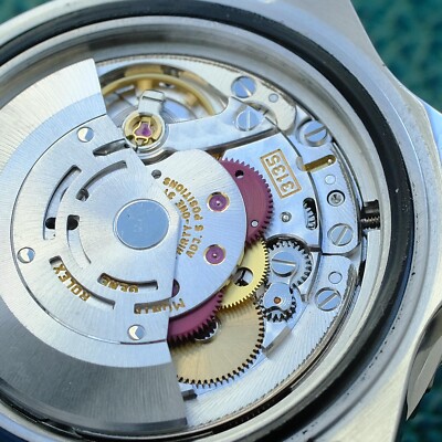 Rolex Submariner Date Mens Watch SS White MOP Dial Blue Insert
