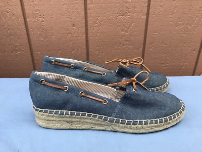NEW Bass Women´s US Denim Blue Siena Flats