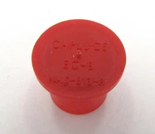 Caplugs EC-8 Lot of 100 - Plastic Caps For Moisture and Dust Protection