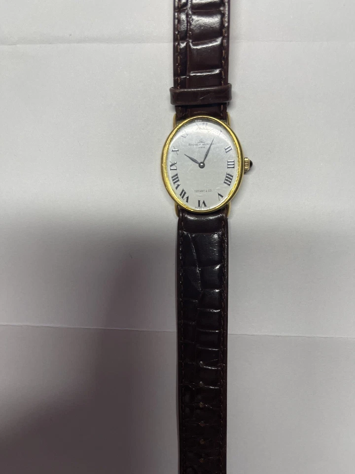 Baume & Mercier by TIFFANY 18K Yellow Gold Men's Watch - Image 4 of 4