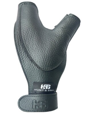 Hunt & Seek Thick Cow Leather Archery Hand Guard Protector Bow Glove