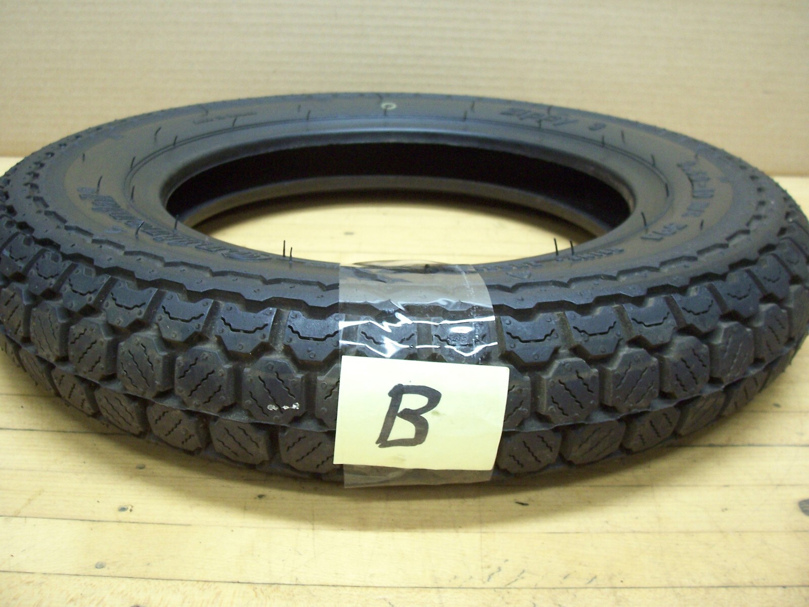 Vintage ZIPPY 3 NOS Continental Tire 3.50-10 Mini Bike Scooter Motorcycle 10" B