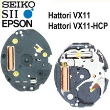 Genuine Seiko SII Epson VX11 Watch Movement Japan 3 Hands - Multiple Heights
