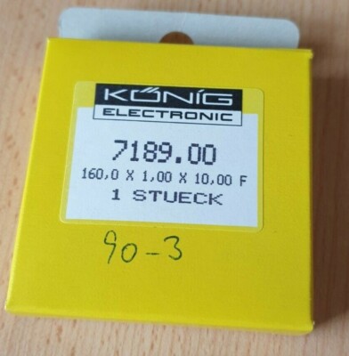 König Electronic Riemen 7189.00 *1 Stück* *NOS*