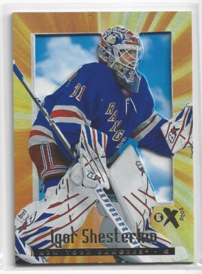 23-24 Upper Deck Skybox E-X 2000 Igor Shesterkin #19