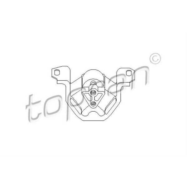 Topran Motorlager Vorne Links Gummimetalllager FüR Opel Astra F Caravan 51_-image