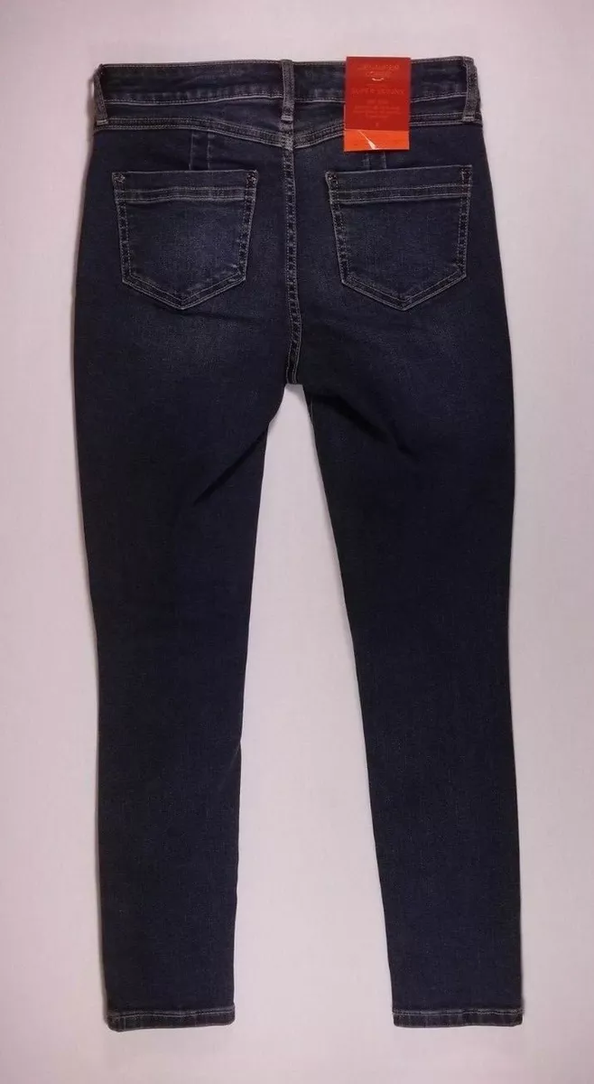 Jennifer lopez cropped super skinny best sale jeans