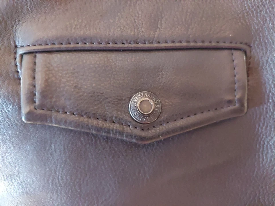 Chaqueta Moto Cuero Levi's Foto 4 de 4