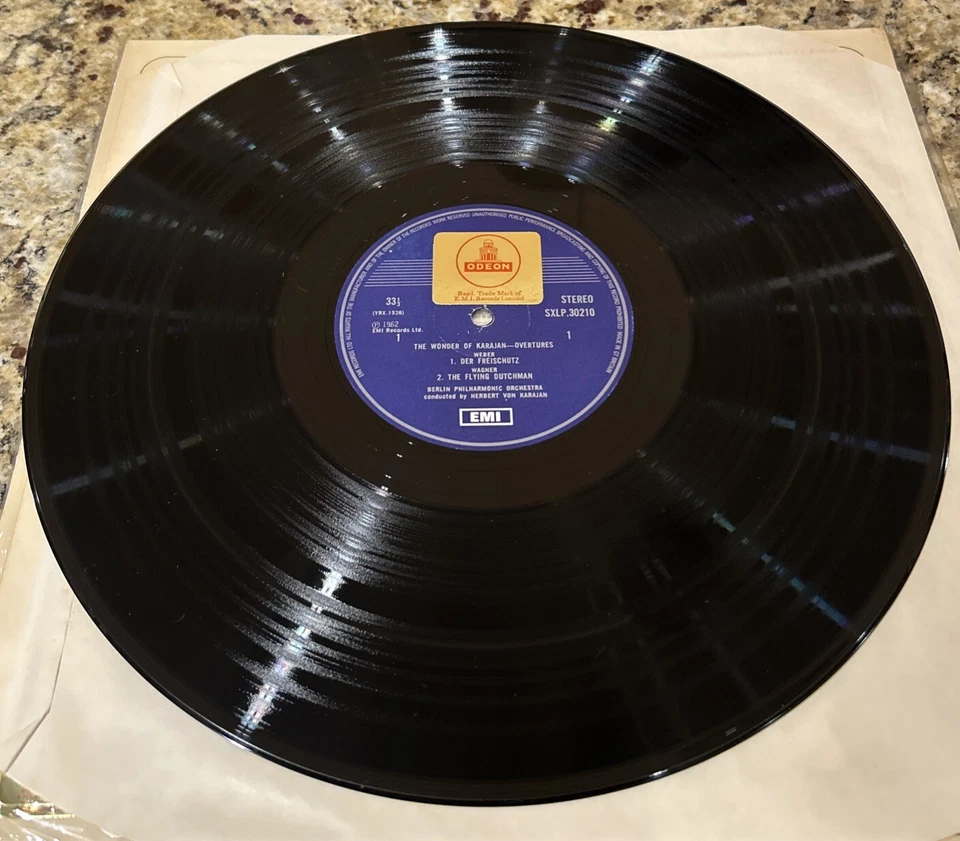 SXLP 30210 - THE WONDER OF KARAJAN LP NM/NM IMPORT EMI ENGLAND - Image 3 of 4