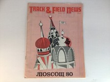 1974 Track and Field News November  Olympics Steve Prefontaine steeplechasing