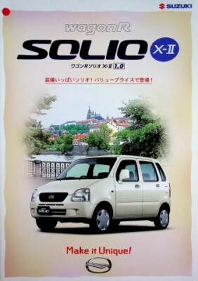 304087) Suzuki Wagon R Solio - Japan - Prospekt 2001