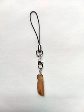 Quartz Crystal Cell Phone Charm Strap Pendant Hanging Car Decor Lanyard Reiki