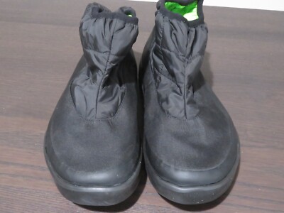 Oofos OOmg Bootie Mens 14 Boots Black Shoes Ankle Recovery  display picture 3