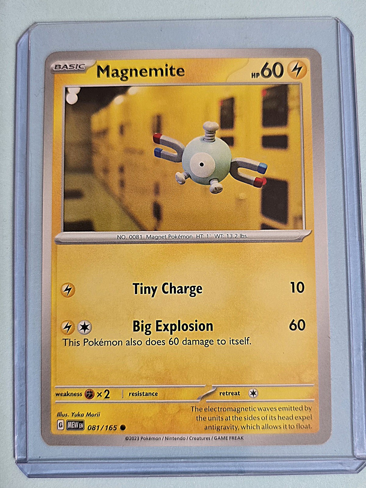 2023 Magnemite 81/165 - Scarlet & Violet 151 - NM/MINT Pokémon TCG
