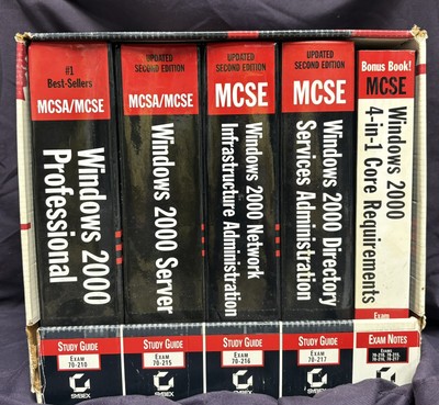 MCSE Windows 2000 Core Requirements 2nd Edition Certification Exam Prep Box set 