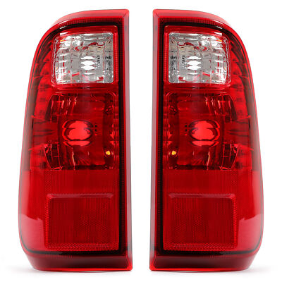 #ad #ad For 2008 2016 Ford F 250 F 350 F 450 F 550 Super Duty Pair Red Tail Lights LHRH $27.53