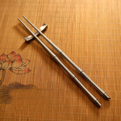 チタン先細箸 Titanium chopsticks 4色 4膳 s-l400.jpg