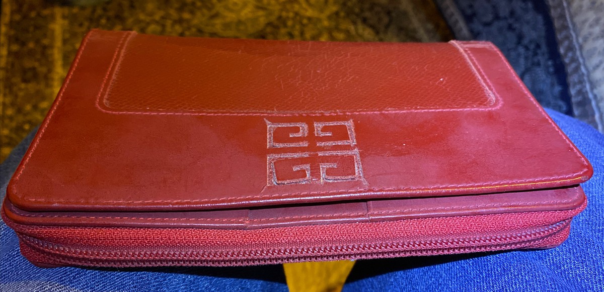 Vintage Auth GIVENCHY Pandora Zip Wallet Zip Around Long Wallet