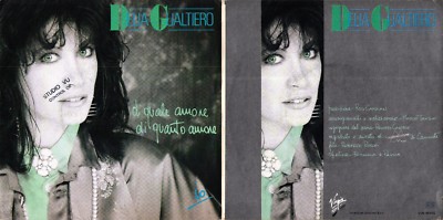 DISC 45 RUNDEN DELIA GUALTIERO - VON WELCHER LIEBE DIESE LIEBE // ICH