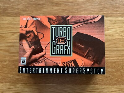 Brandneu! TurboGrafx MINI UK VERKÄUFER PC Motor CoreGrafx sehr selten TurboGrafx-16