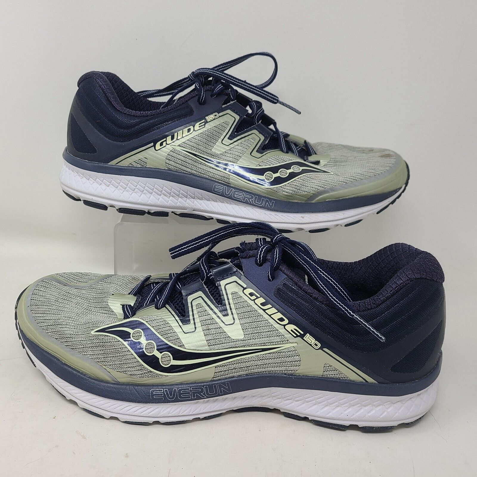 Saucony Guide ISO Mens Running Shoes Blue Gray Tr… - image 1