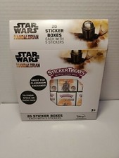 The Mandalorian Baby Yoda The Child 20 Sticker Treats Valentine Disney - BB12