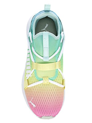 PUMA Girl's SoftRide Rift Slip on Rainbow Sneaker NEW in Box | eBay