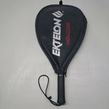 Vintage Ektelon Medallion Super SN Silver Maroon Racquetball Racquet Very Good