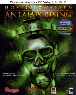 Hostile Waters: Antaeus Rising PC Game 2001 Interplay Windows 10 11