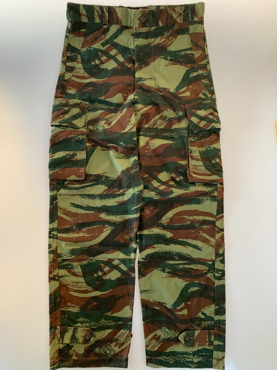 VTG Old French TTA M47 Lizard Camo Trousers Commando Algeria VTG Old French TTA M47 Lizard Camo Trousers Commando Algeria