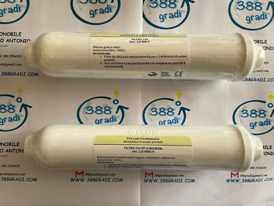 Inline filters T33 sediment activated carbon replacement cartridges water purifier