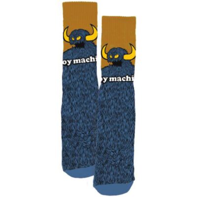 Spielzeugmaschine pelzige Monstersocken Schiefer Einheitsgröße passt am meisten