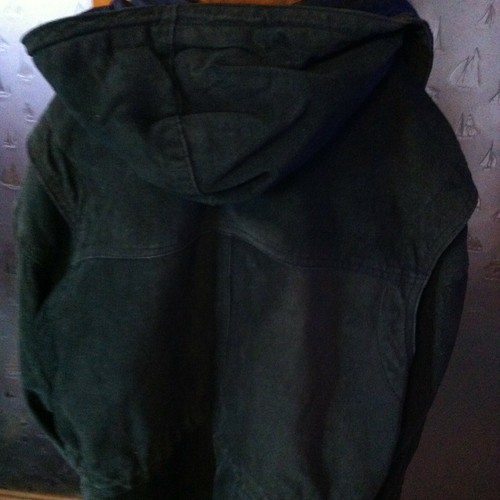 Men’s GREEN Vintage Leather Jacket/Coat Size M--FLORENTINOS OF MELBOURNE - Picture 6 of 6