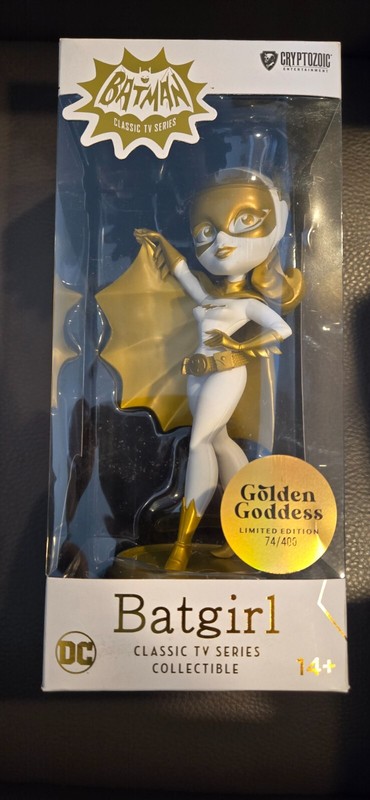 2024 SDCC COMIC CON EXCLUSIVE CRYPTOZOIC GOLDEN GODDESS DC BATGIRL FIGURE /400