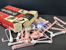 43 TONI Spin Arm Curlers Perm Rod Permanent Rollers Assorted Sizes USA In Box