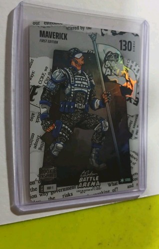 Bo Jackson Battle Arena Maverick First Edition Rookie Inspired Steel Card HBF-1