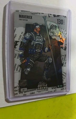 Bo Jackson Battle Arena Maverick First Edition Rookie Inspired Steel Card HBF-1