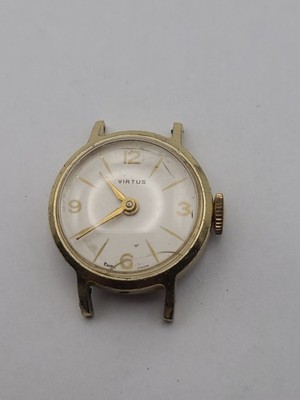 Virtus Vintage Wristwatch PARTS REPAIR RESTORE 