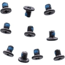 YesNOPart 10X M2.5x3mm Phillips Flat-Head Screw M2.5x3.0 mm 10-pack , Black