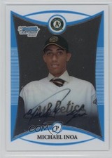 2008 Bowman Draft Prospects Chrome Michael Ynoa Michael Inoa #BDPP142 Auto l8x