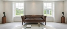 Luxurious Leather Halo Groucho 2-3 seater sofa