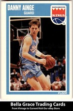 1989-90 Fleer Danny Ainge #133 Sacramento Kings NBA Basketball